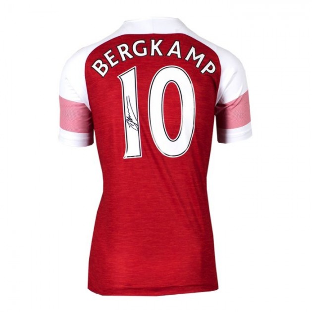 Bergkamp's Arsenal Signed Shirt 