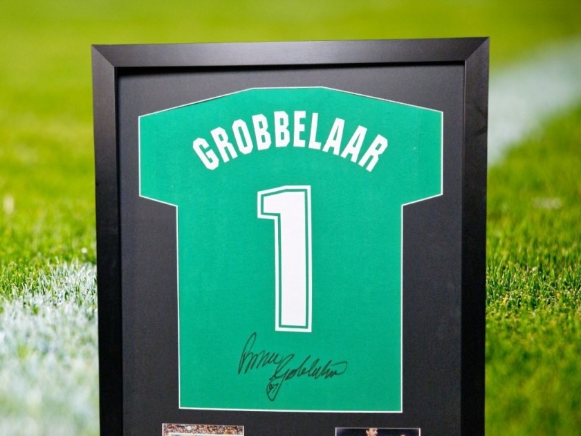 Bruce Grobbelaar Signed Liverpool T-Shirt Framed COA