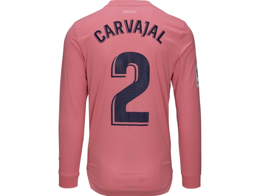Daniel Carvajal's Real Madrid Match Shirt, LaLiga 2020/21