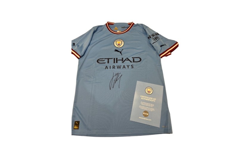 Jack Grealish's Manchester City Signed Shirt