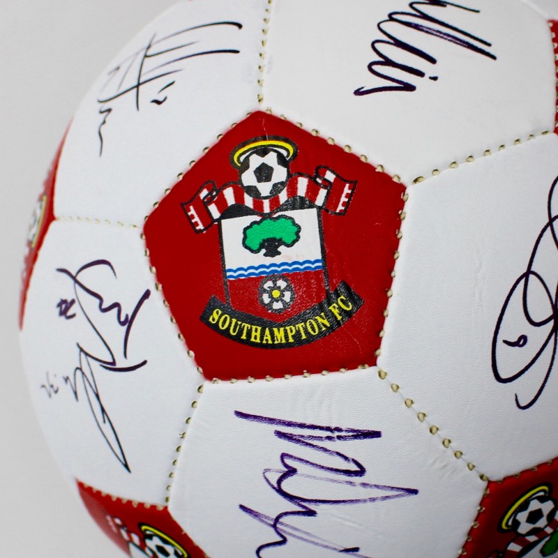 Southampton FC Football Signed by 16/17 First Team Squad