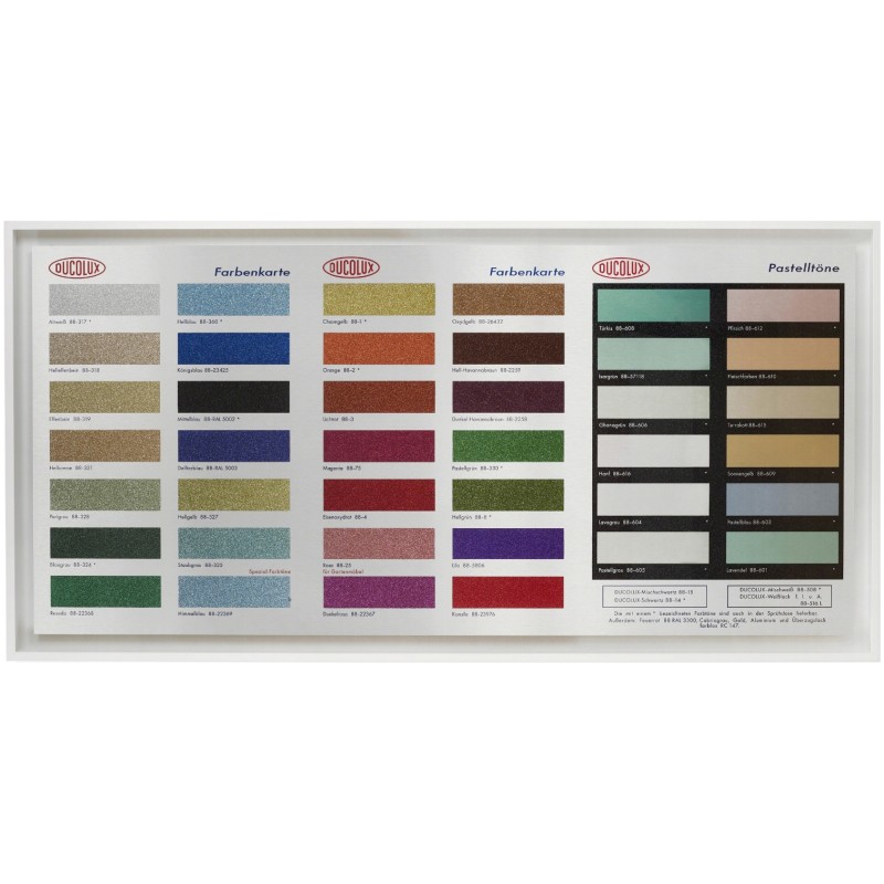 Serigrafia "Colour Chart Glitter" di Damien Hirst