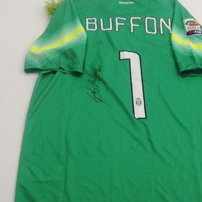 Maglia Buffon Juventus, stagione 2014/2015 - autografata