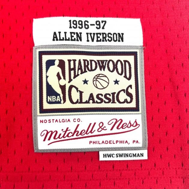 Allen Iverson's Philadelphia 76ers Signed Jersey - CharityStars