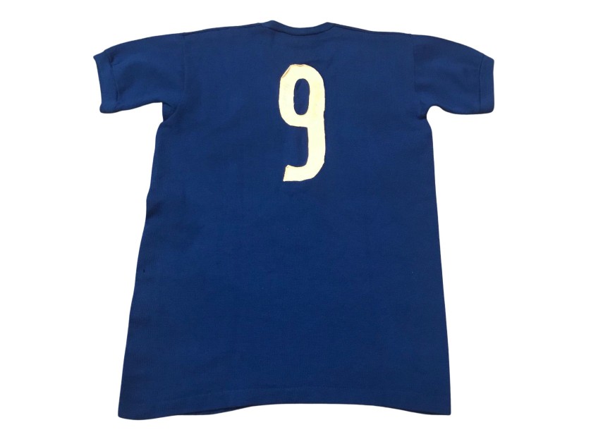 Mazzola's Issued Shirt, Italy vs Bulgaria 1966