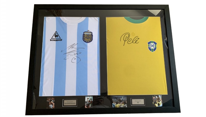 Maradona's Official Argentina Signed Shirt, 1986 - CharityStars