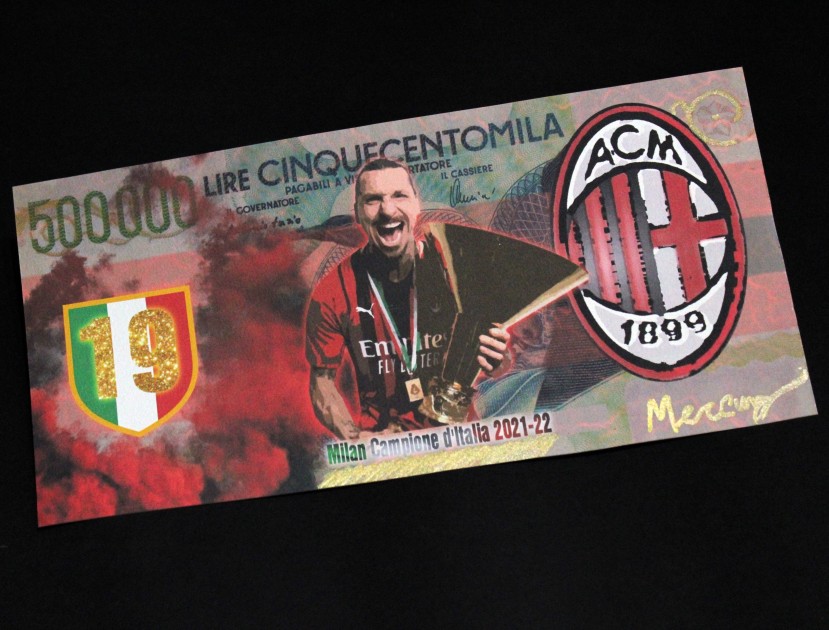 "Milan Campione d'Italia" Banknote by Mercury