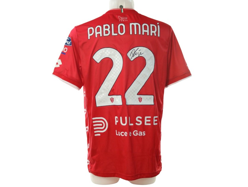 Marì's' Signed Unwashed Shirt, Monza vs Lazio 2024 - "Non Mi Violare" Edition