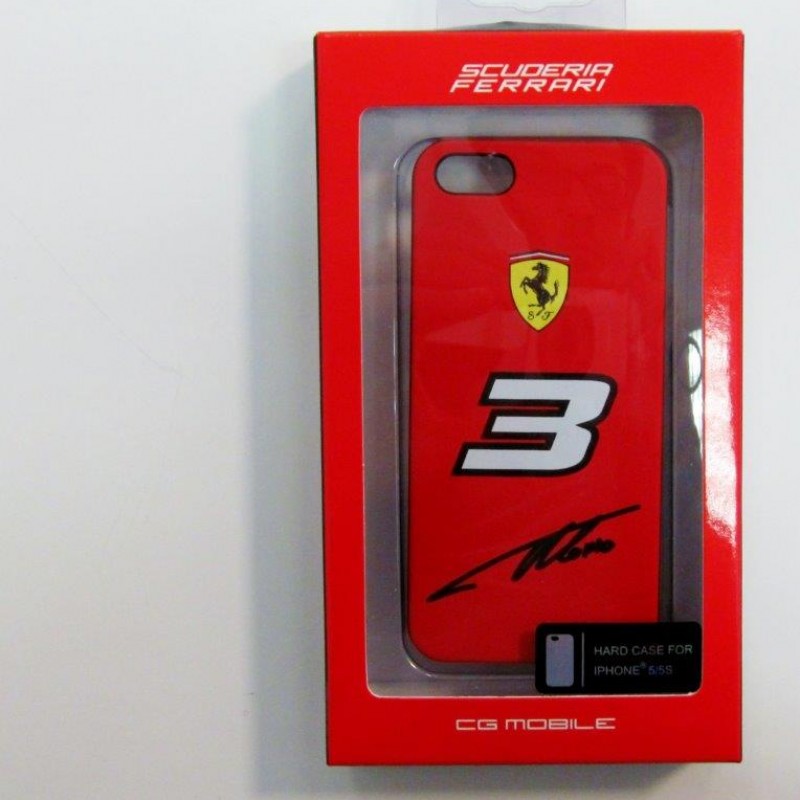 Ferrari iPhone Cover signed by Alonso