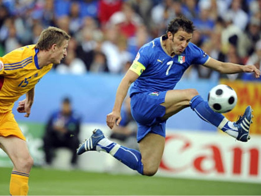 Del Piero's Italy Match-Issued Shirt, 2008