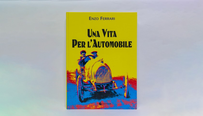 "Una vita per l'automobile" Volume Signed by Piero Ferrari + Two Tickets for the Enzo Ferrari Museum in Modena