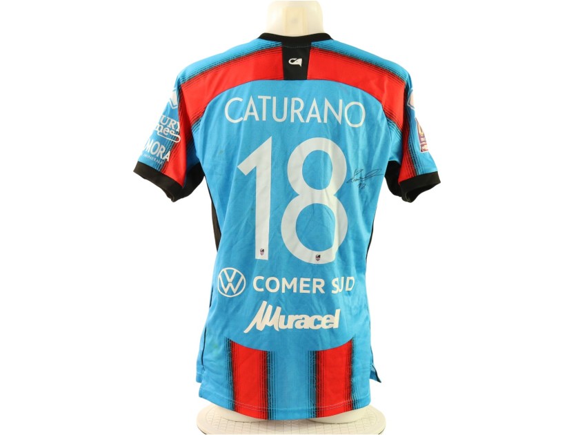 Maglia Caturano Unwashed Catania vs Siracusa, 2025 - Autografata