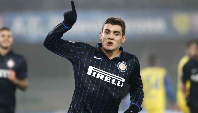 Kovacic's Official Inter Signed Shirt, 2014/15