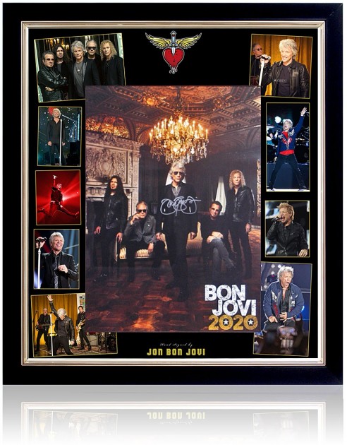 Jon Bon Jovi Signed 2020 Poster Presentation	