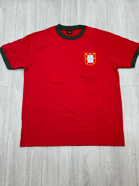 Eusebio's Portugal Signed Shirt