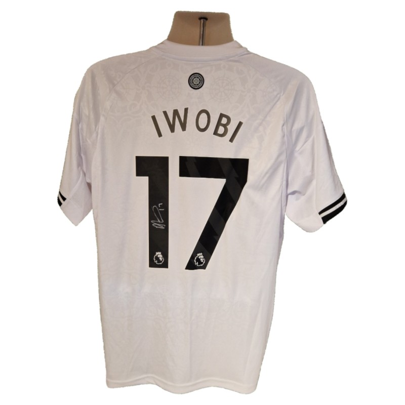 Alex Iwobi Signed Fulham 2025-26 Home Football Shirt