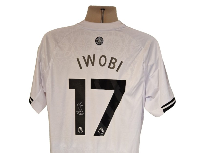 Alex Iwobi Signed Fulham 2025-26 Home Football Shirt