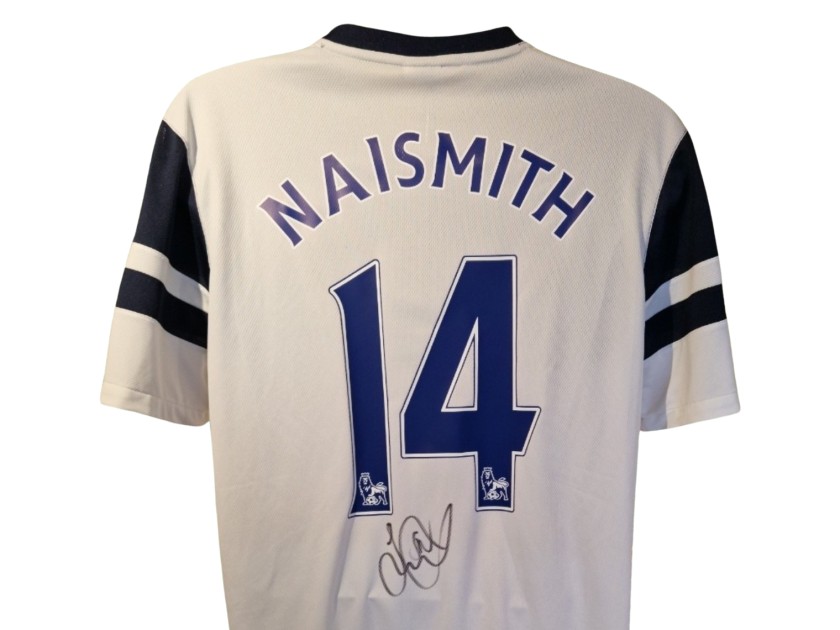 Steven Naismith Signed 2013-14 Everton Away Football Shirt