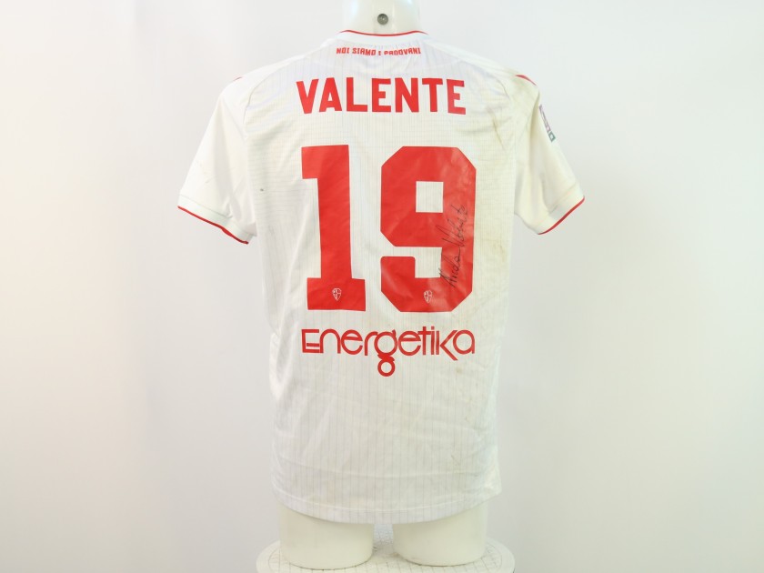 Valente's Signed Unwashed Shirt, Padova vs Renate 2024