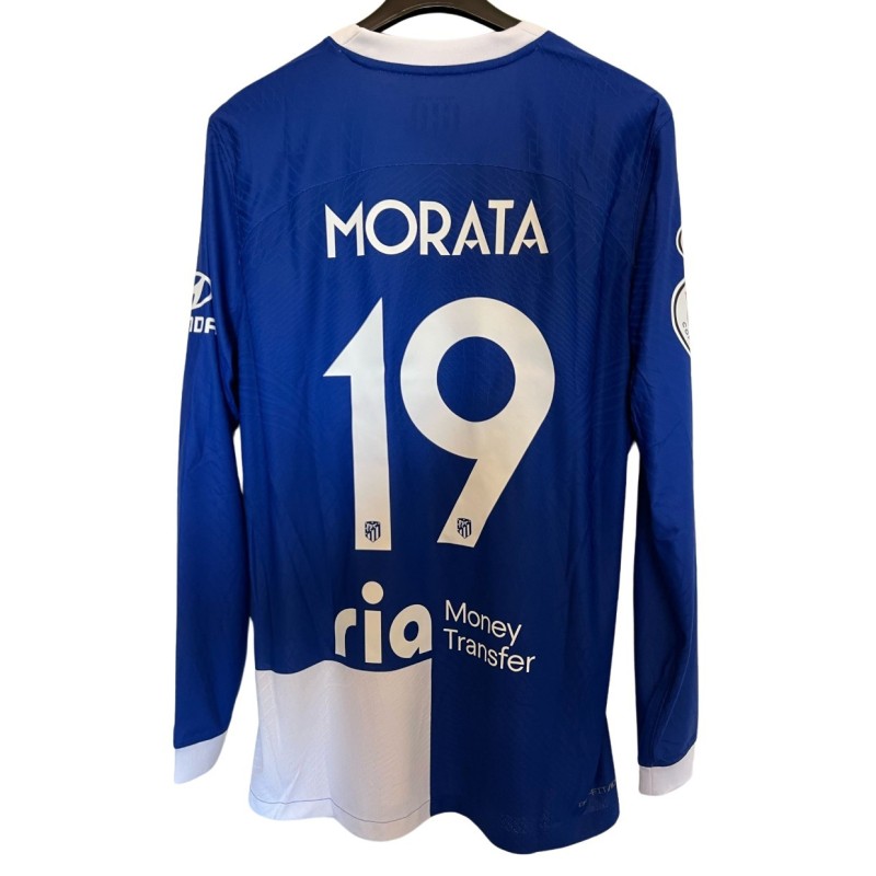 Maglia Morata preparata Athletic Bilbao vs Atletico Madrid, Copa del Rey 2024