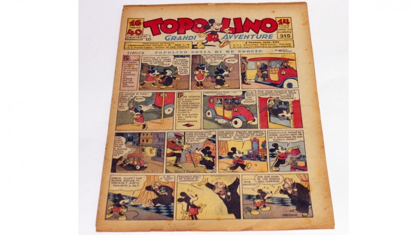 Topolino (Mickey Mouse), 1939 - Issue 315