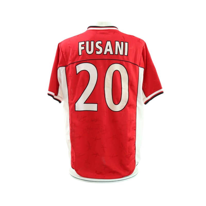 Fusani's Perugia Match-Issued Shirt, 2002/03