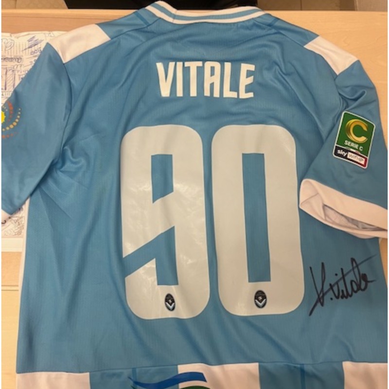 Vitale's Signed Unwashed Shirt, Giana Erminio vs Inter U23 2026 - Special Patch Earth Day