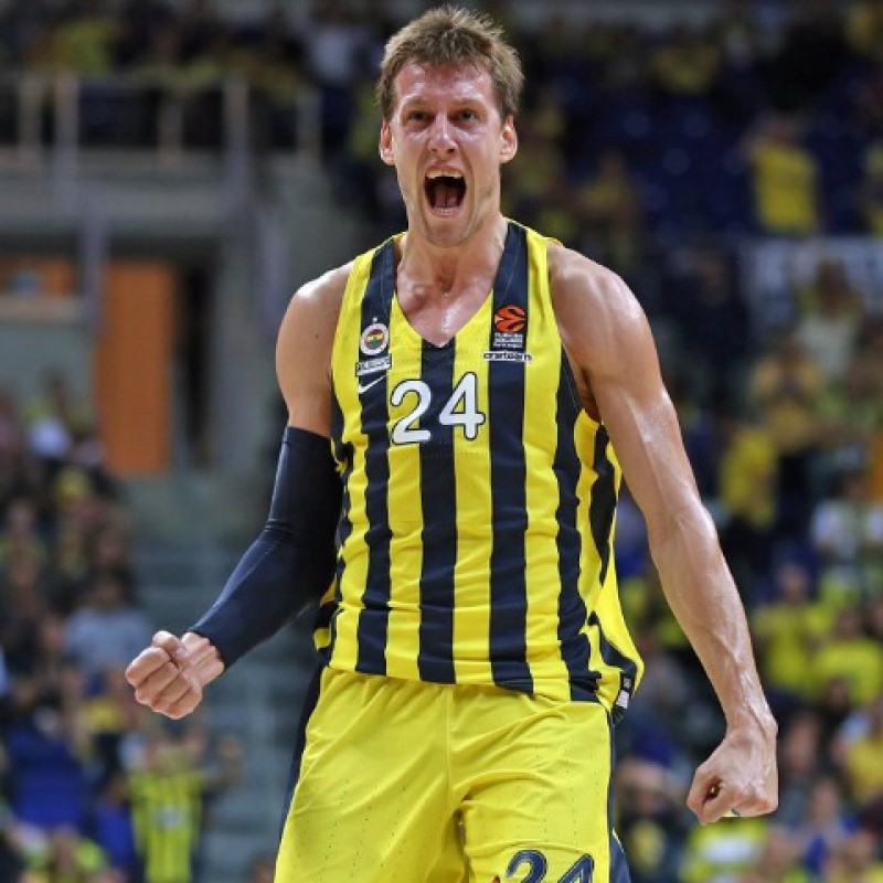 Vesely's Official Fenerbahce Signed Jersey, 2019/20 