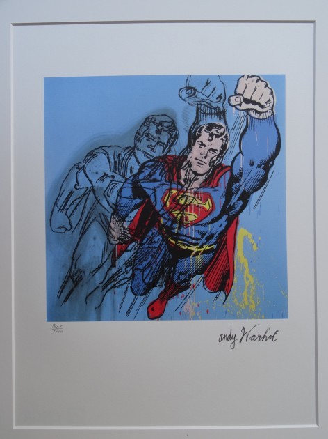 Andy Warhol "Superman"