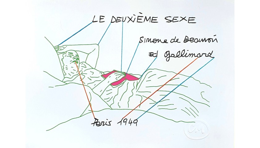"Le deuxième sexe" by Coquelicot Mafille