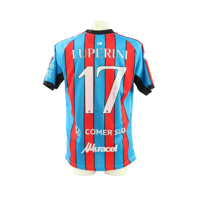 Luperini's Catania vs Foggia Signed Unwashed Shirt, 2025