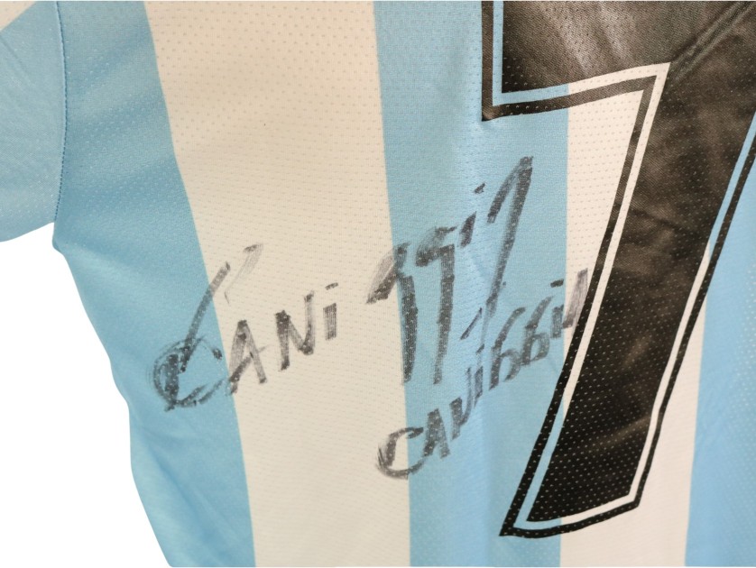 Caniggia Official Argentina Signed Shirt - CharityStars
