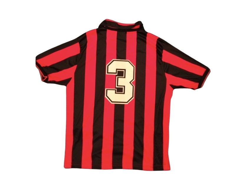 Maldini's Milan Match-Issued Shirt, 1992/93