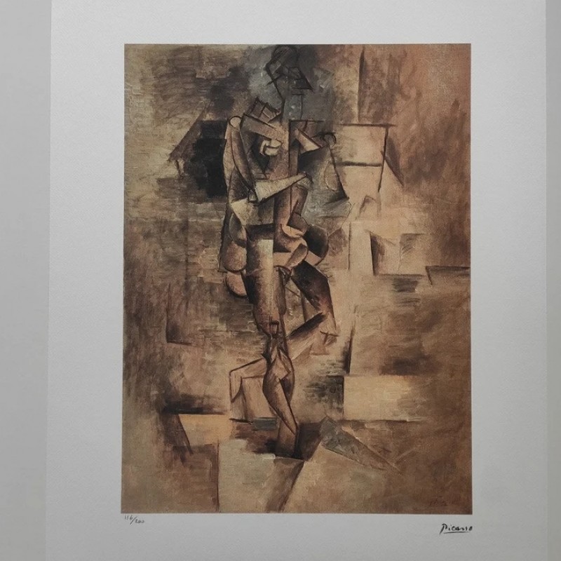 "Female Nude" Lithograph Signed by Pablo Picasso