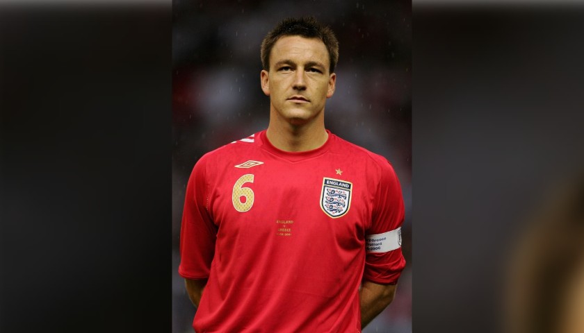 Terry's Official England Signed Shirt, 2007