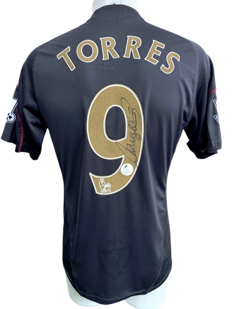 Torres' Liverpool Signed Official Shirt, 2009/10