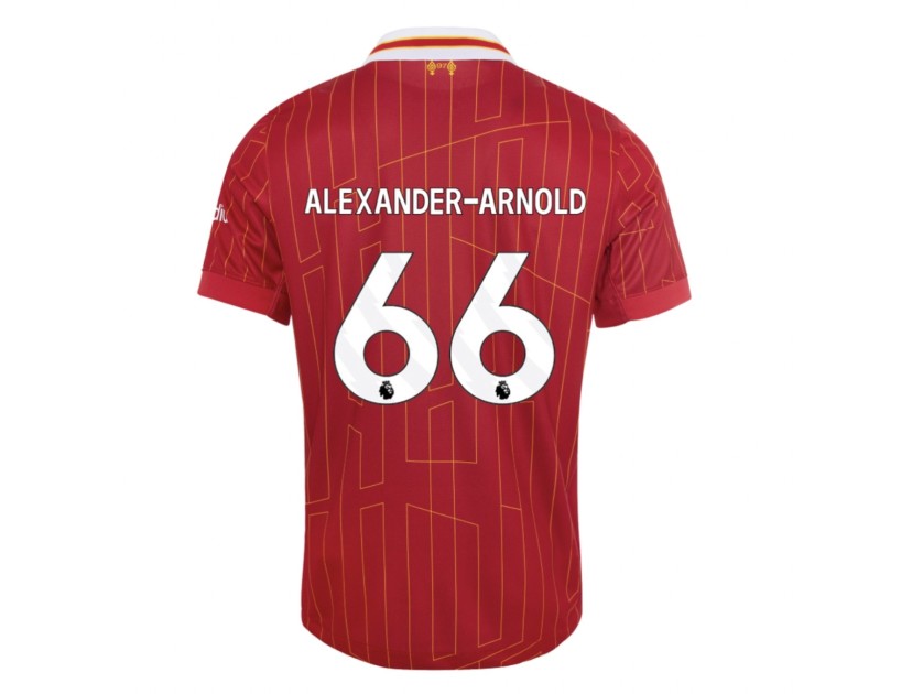 Win a Trent Alexander-Arnold 'Standard Chartered x Liverpool FC' Futuremakers 2024 Match-Worn Shirt