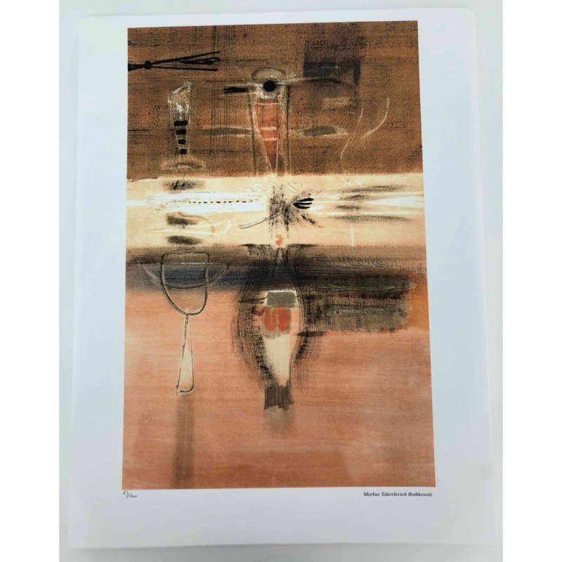 Offset lithography by Mark Rothko (replica)