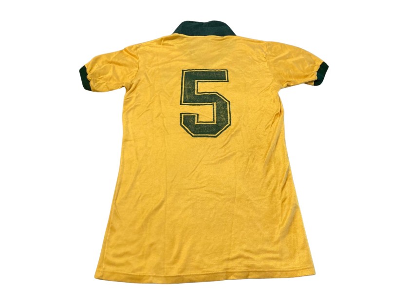 Falcao's Brazil Match-Worn Shirt, WC 1986