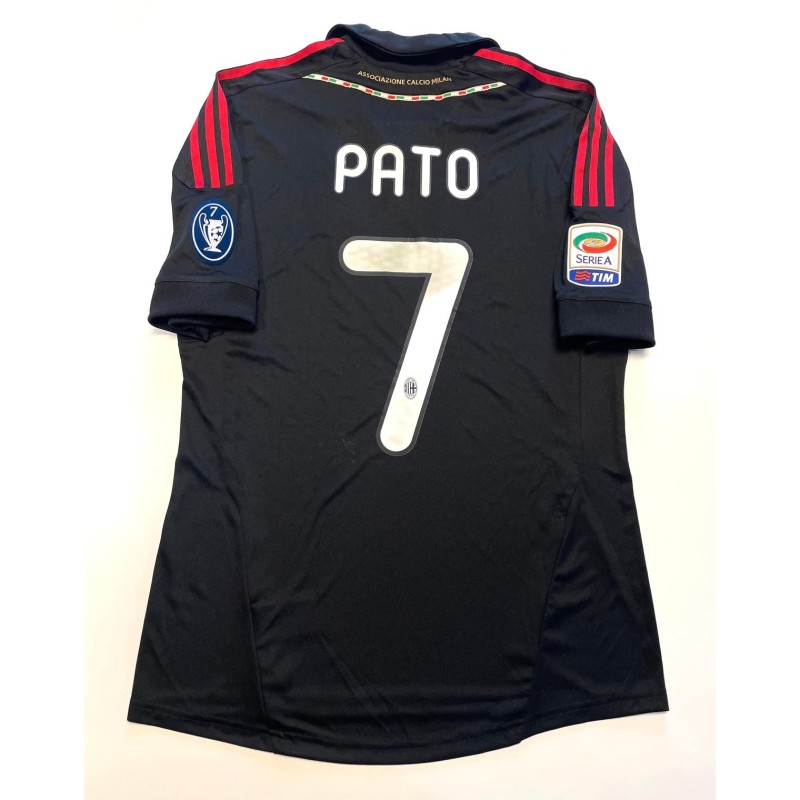 Pato's Milan Match-Issued Shirt, 2011/12