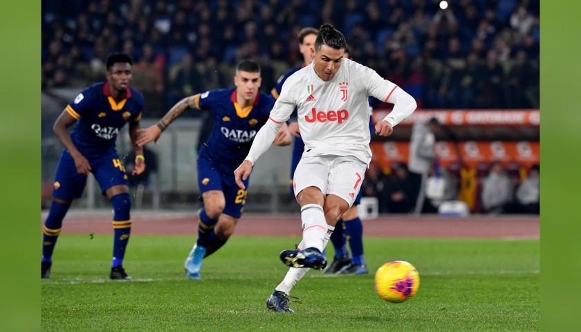 Pallone Ufficiale Juventus UCL - Autografato da Cristiano Ronaldo