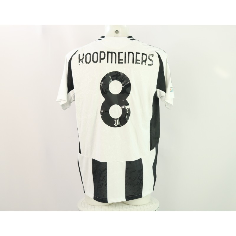 Maglia gara Koopmeiners Juventus, UCL 2024/25