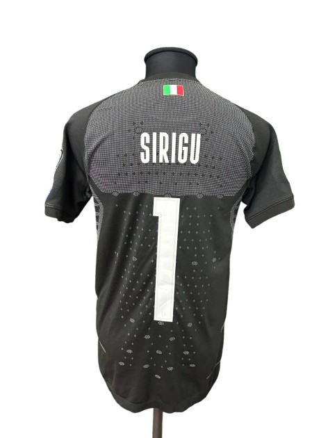 Sirigu's Issued Shirt Italy vs Greece 2019