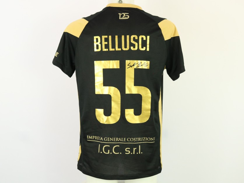 Bellusci's unwashed Signed Shirt, Spezia vs Ascoli 2024