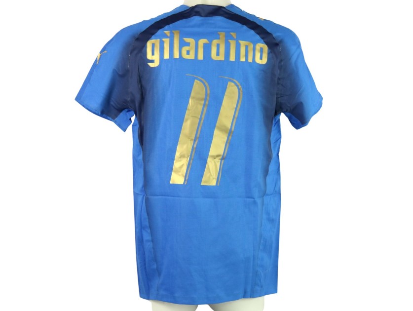 Gilardino's Italy Match, Shirt, Euro 2008 Qualifiers