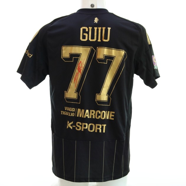 Guiu's Unwashed Signed Shirt, Rimini vs Virtus Entella 2024