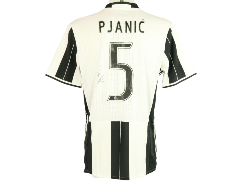 Pjanic Juventus Signed Official Shirt, 2016/17
