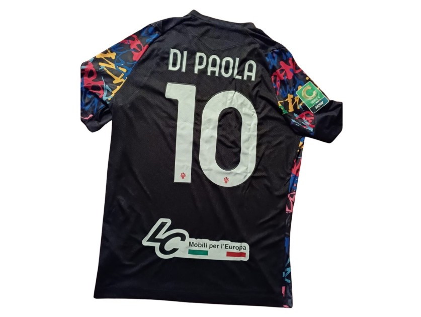 Di Paola's Match-Worn Shirt, Vis Pesaro vs SPAL 2025 - "Earth Day" Special Patch