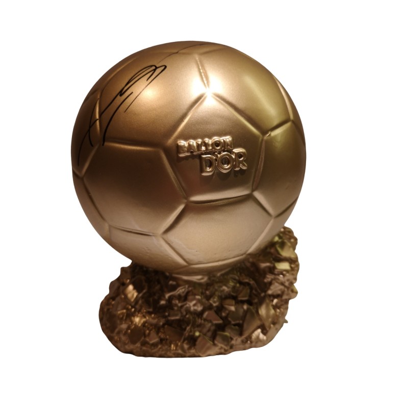 Cristiano Ronaldo Signed Ballon d'Or Trophy Replica