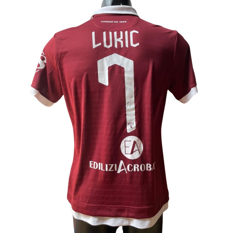Lukic's Torino Match Shirt, 2019/20 - Signed with video proof